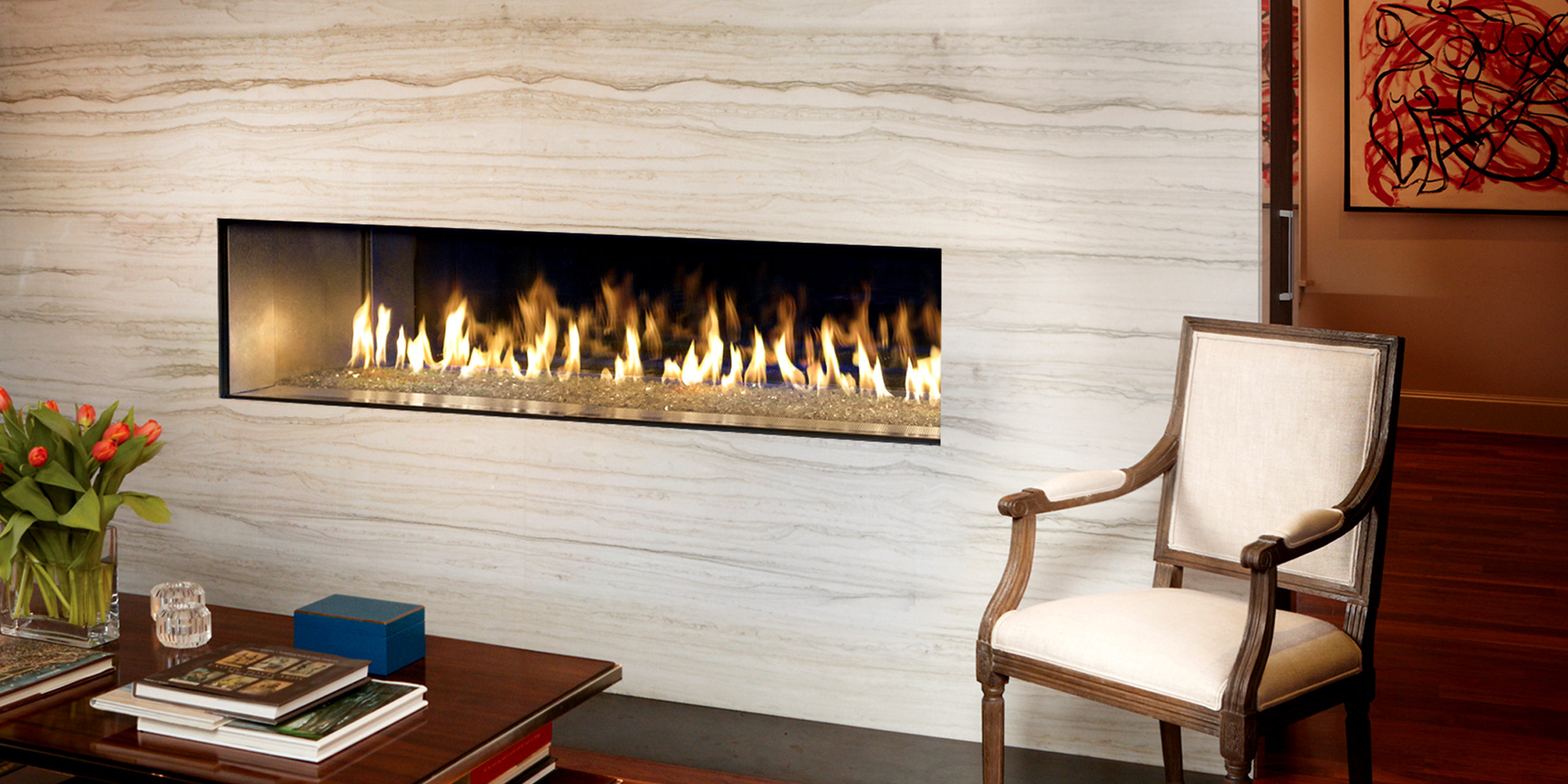 DaVinci Custom Fireplace