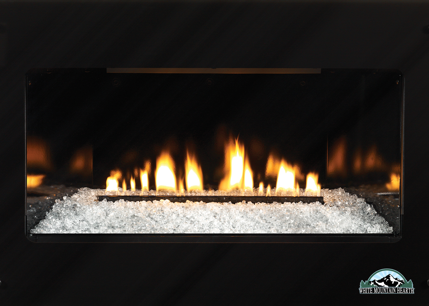 White Mountain Hearth Log with Glass