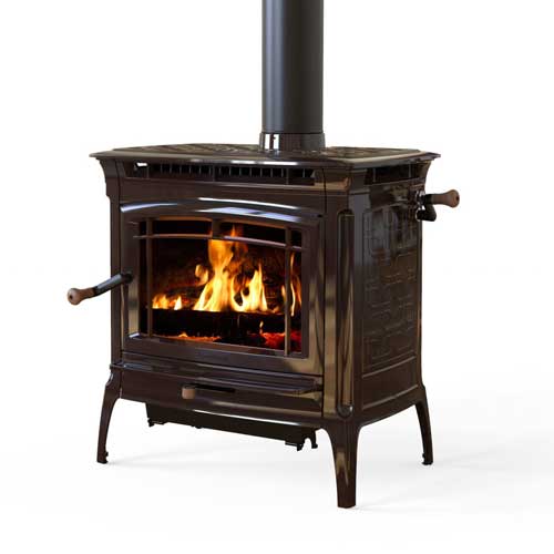 Indoor Wood Burning Fireplace